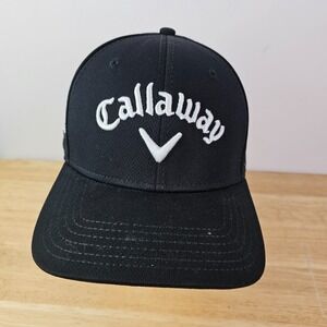 Callaway Golf Odyssey Big Bertha Baseball Cap, Hat Black One Size Flex‎ Fit